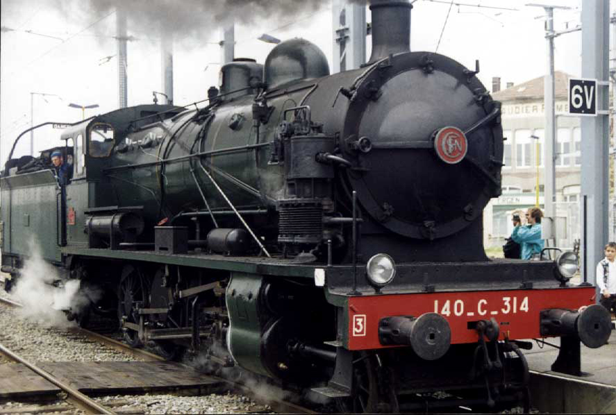 locomotive à vapeur 140-c-314